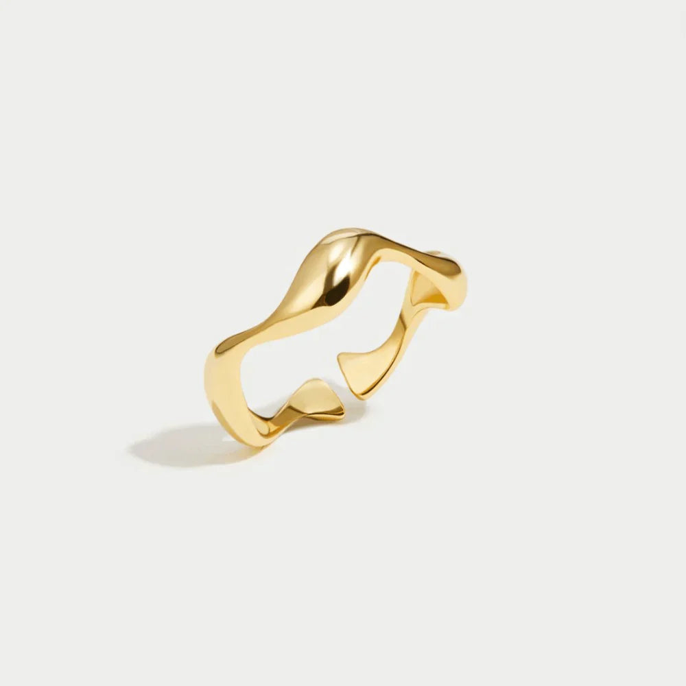 Anello Elyra Smooth Flow | Oro