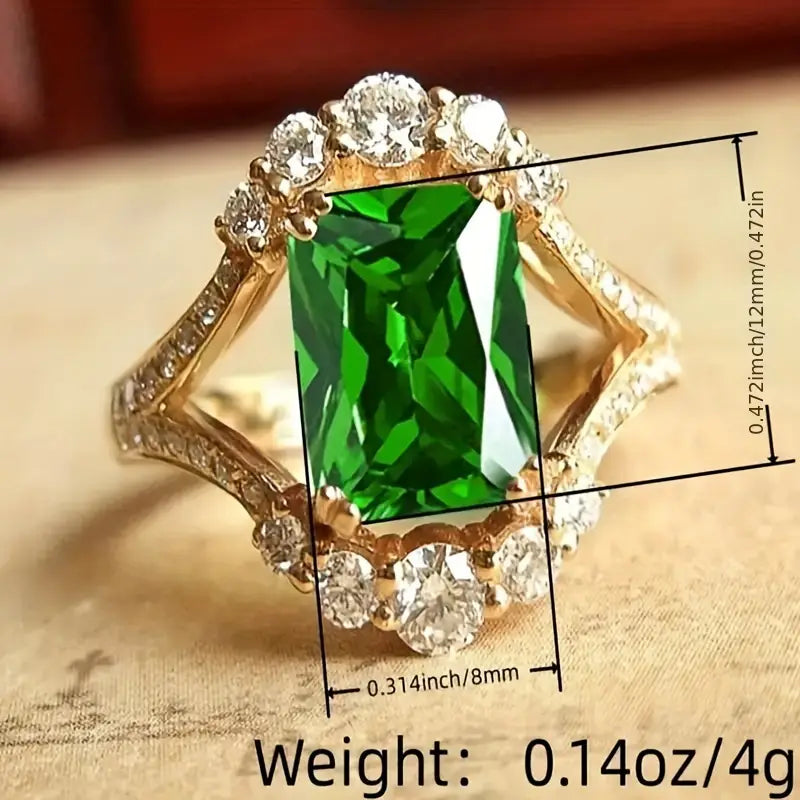 Anello Smeraldo Amara
