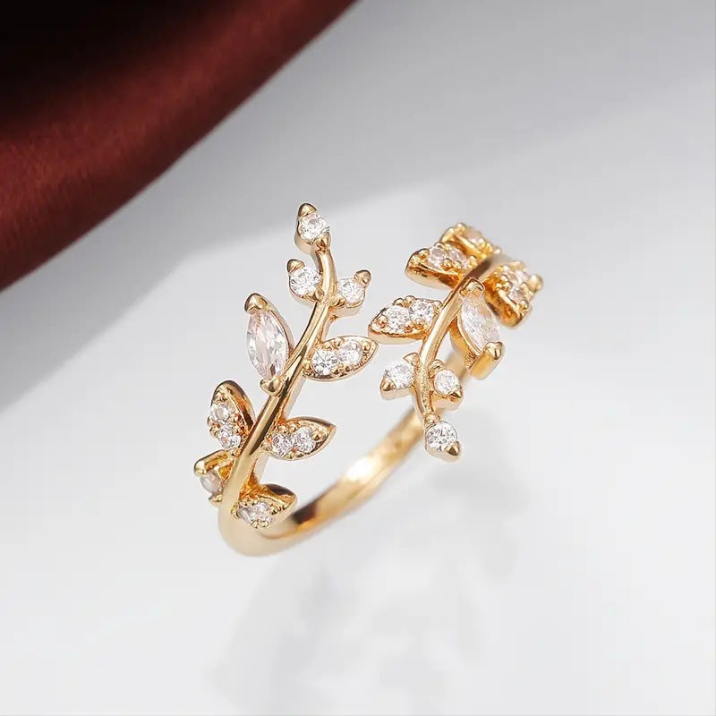 Anello Elegant Vine Gold | Oro