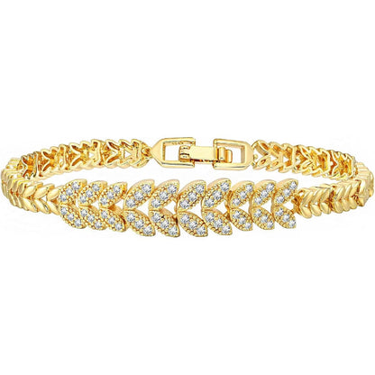 Bracciale Tennis Everleaf | Oro