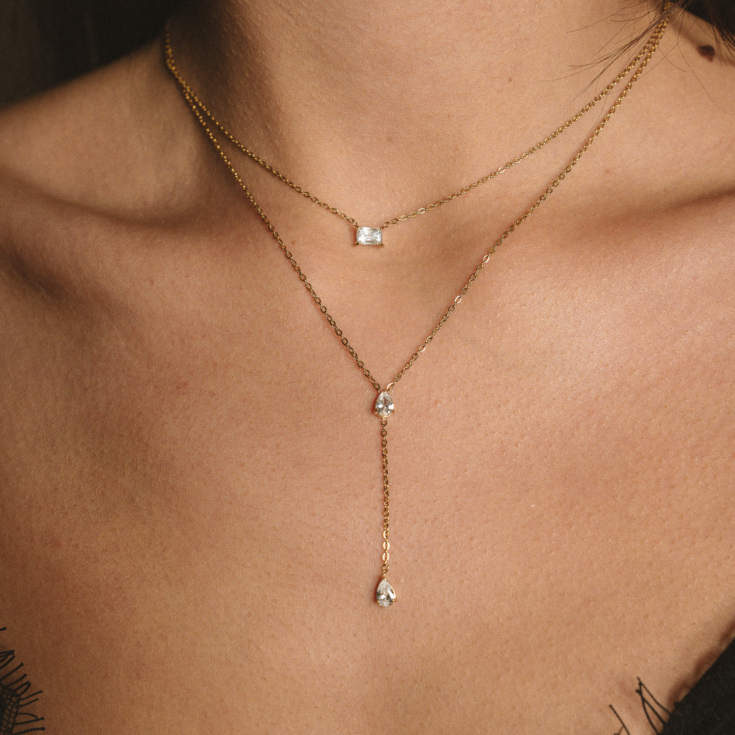 CUSHION. necklace