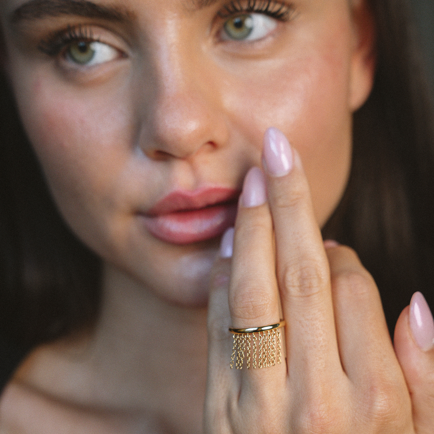 Anello Fringe Placcato Oro