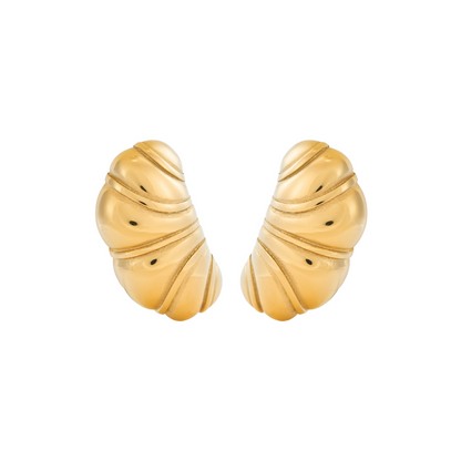 BOLD CROISSANT. earrings
