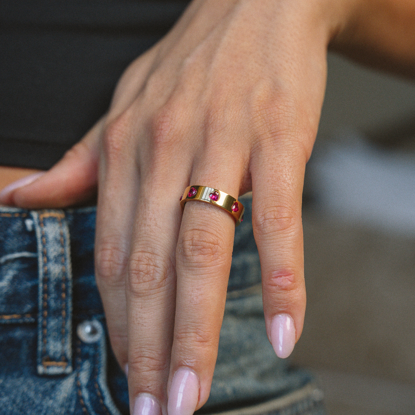 Anello Crush Placcato Oro