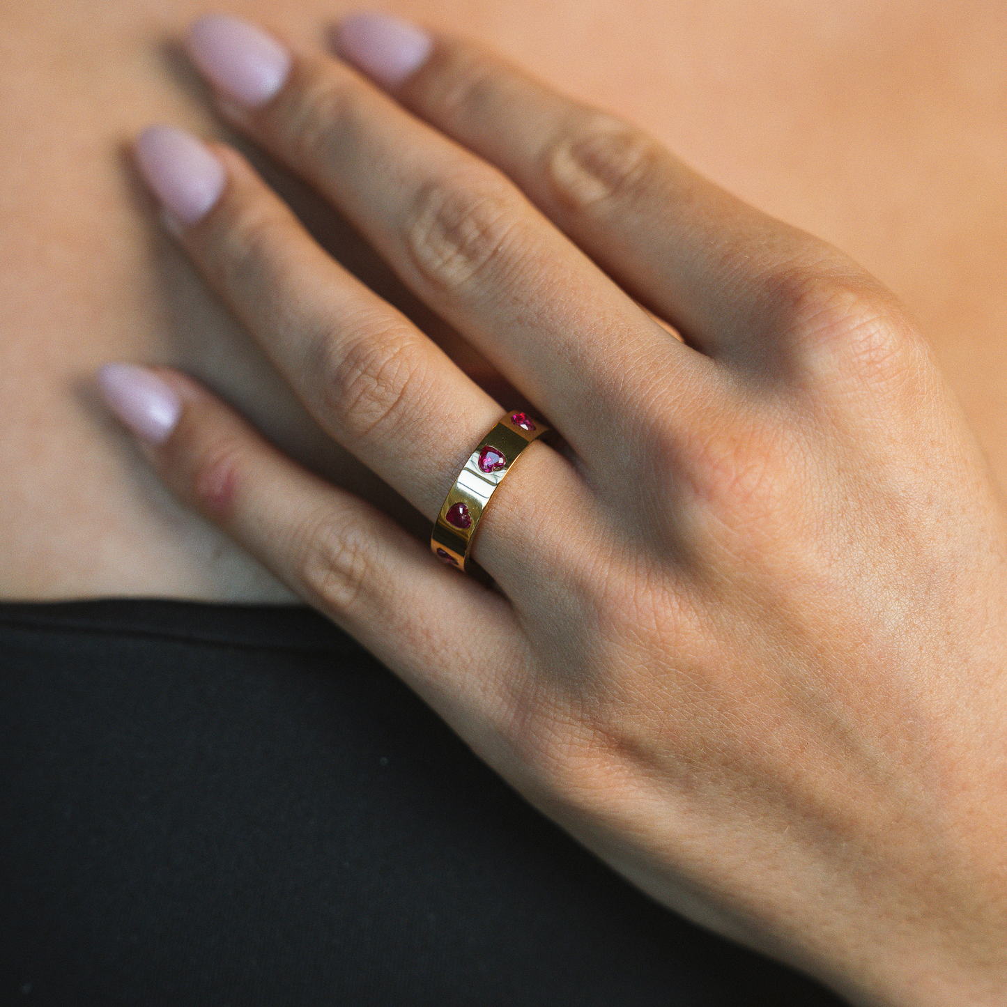 Anello Crush Placcato Oro