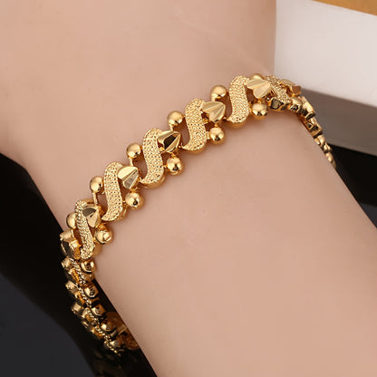 Bracciale Lily Ornate Wave | Oro