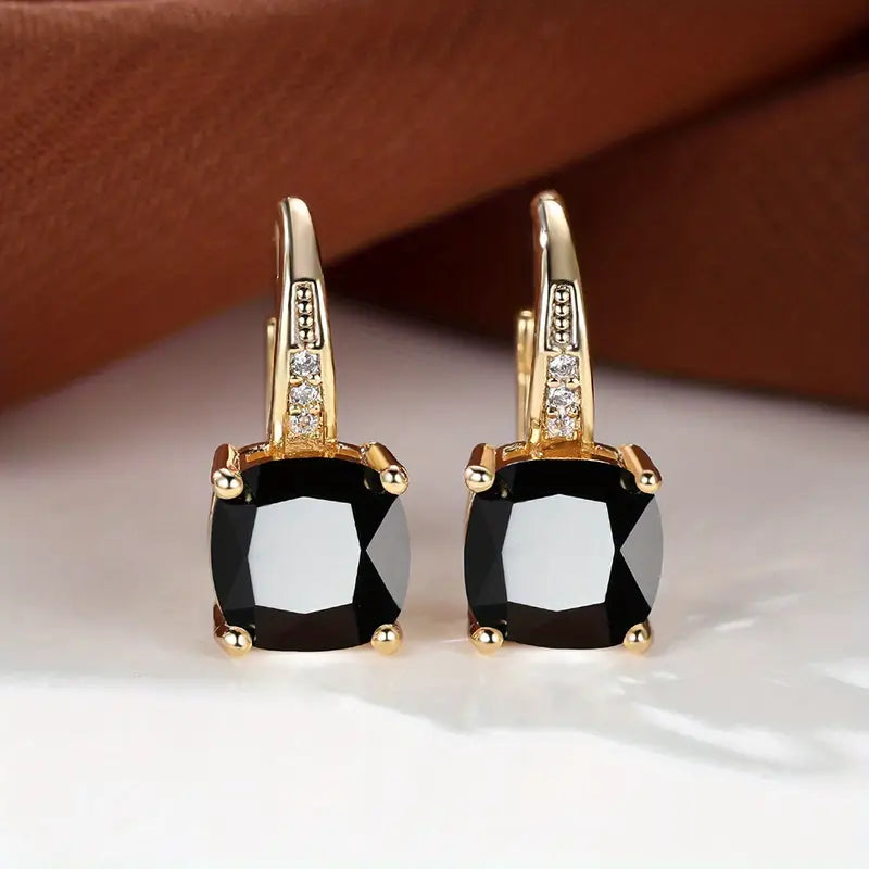 Orecchini Solar Pavé | Oro