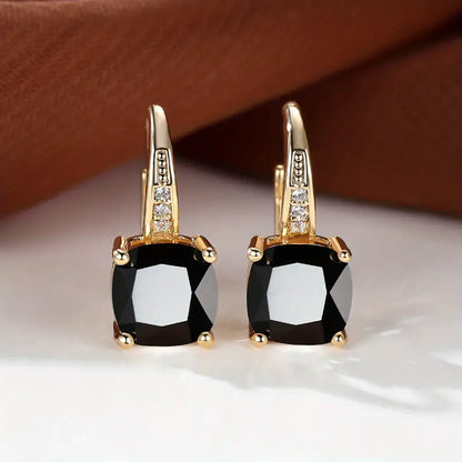 Orecchini Solar Pavé | Oro