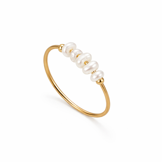 Grace - Anello con Perle d’Acqua Dolce