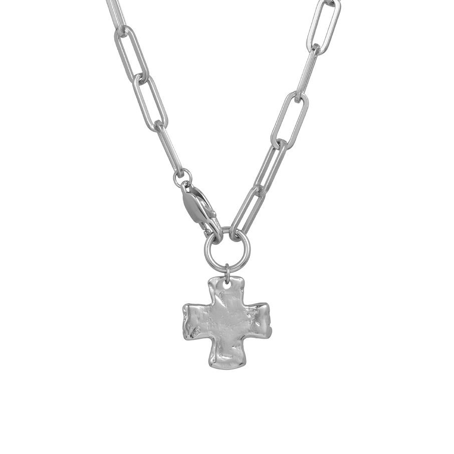 Collana Croce Chunky