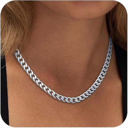 Collana Cubana a Maglie Spesse