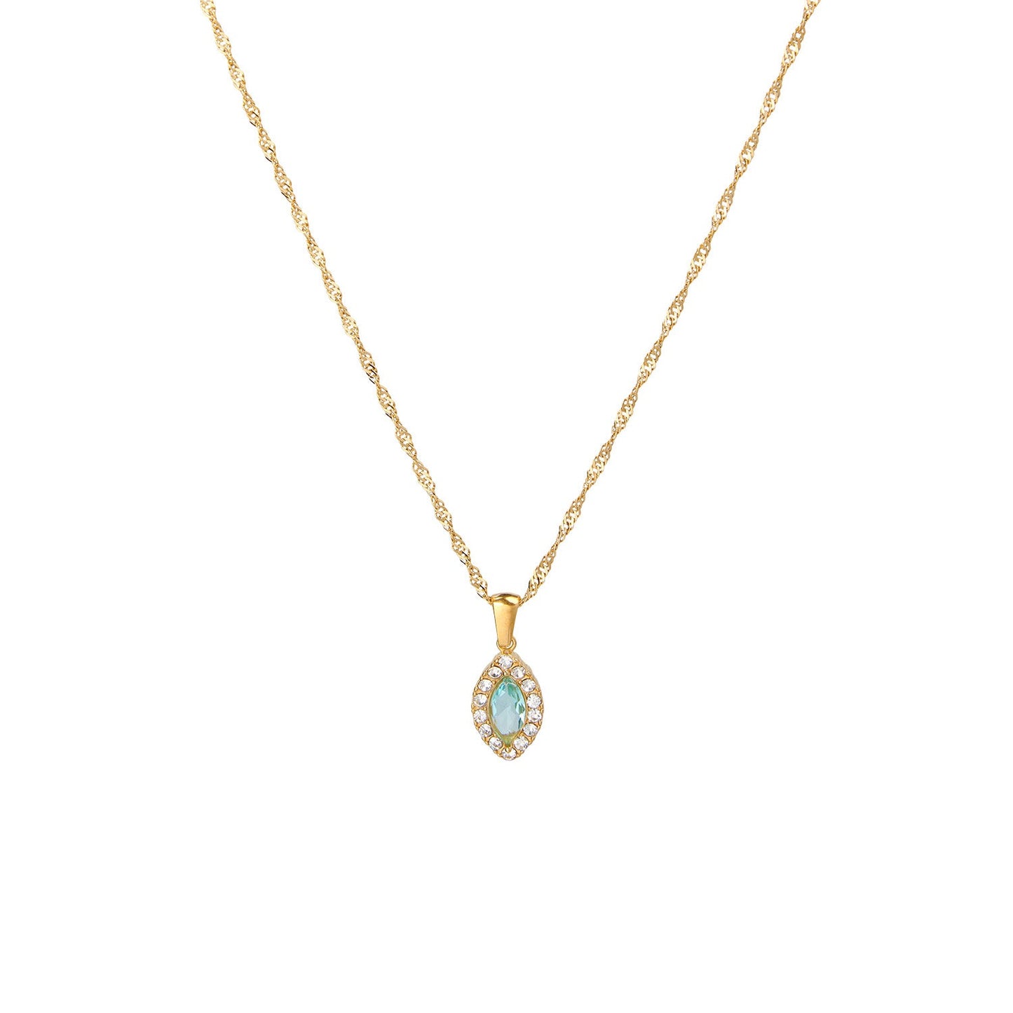 ENCHANT. lake blue