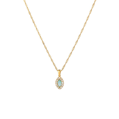 ENCHANT. lake blue