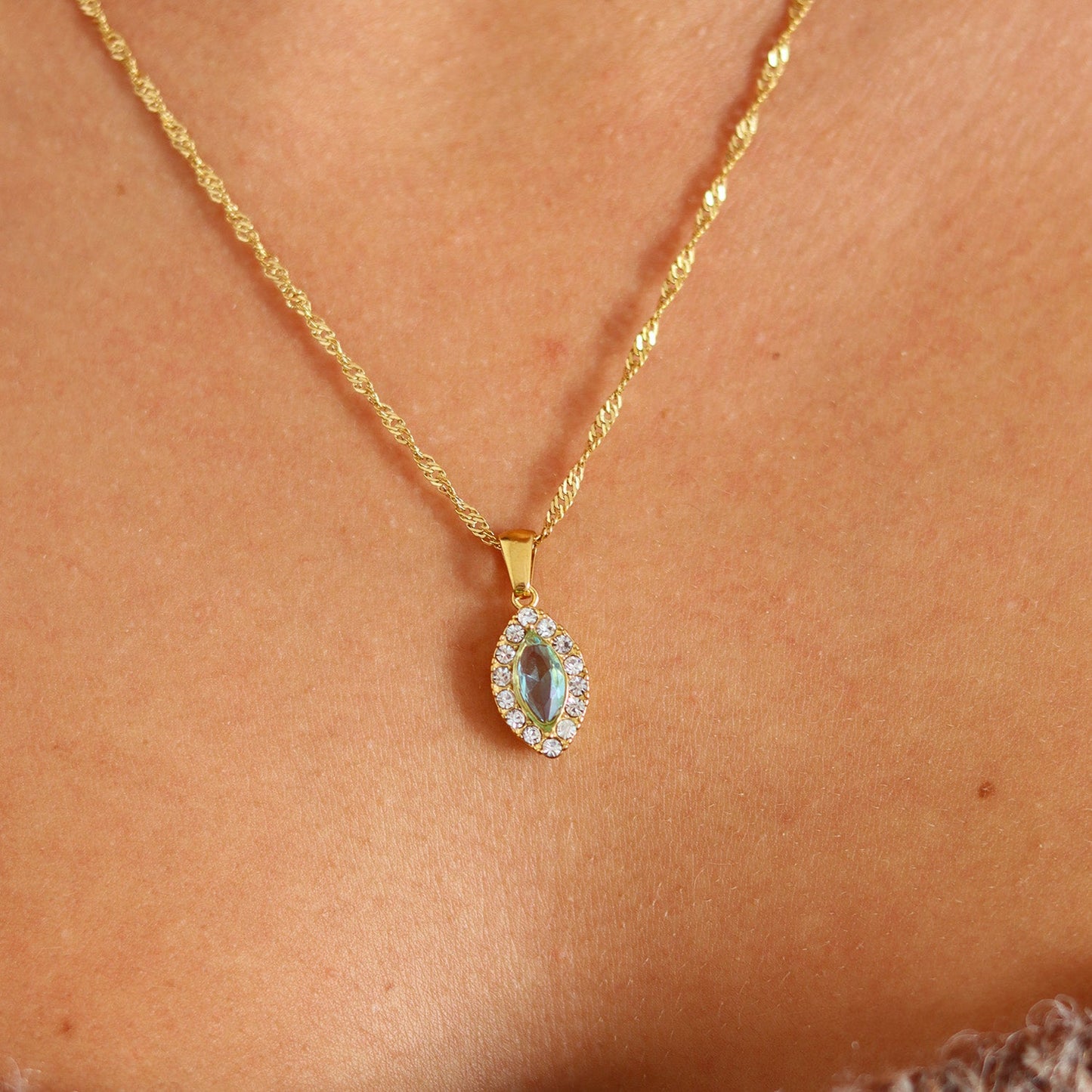 ENCHANT. lake blue