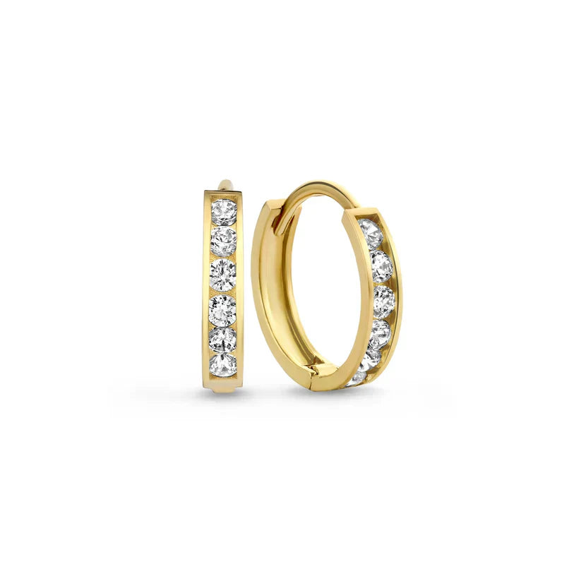 Set di Orecchini Dara Brillane Stone | Oro