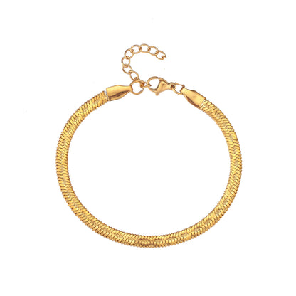 Bracciale Catena Piatta Infinito