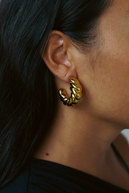 Orecchini BIG CROISSANT.
