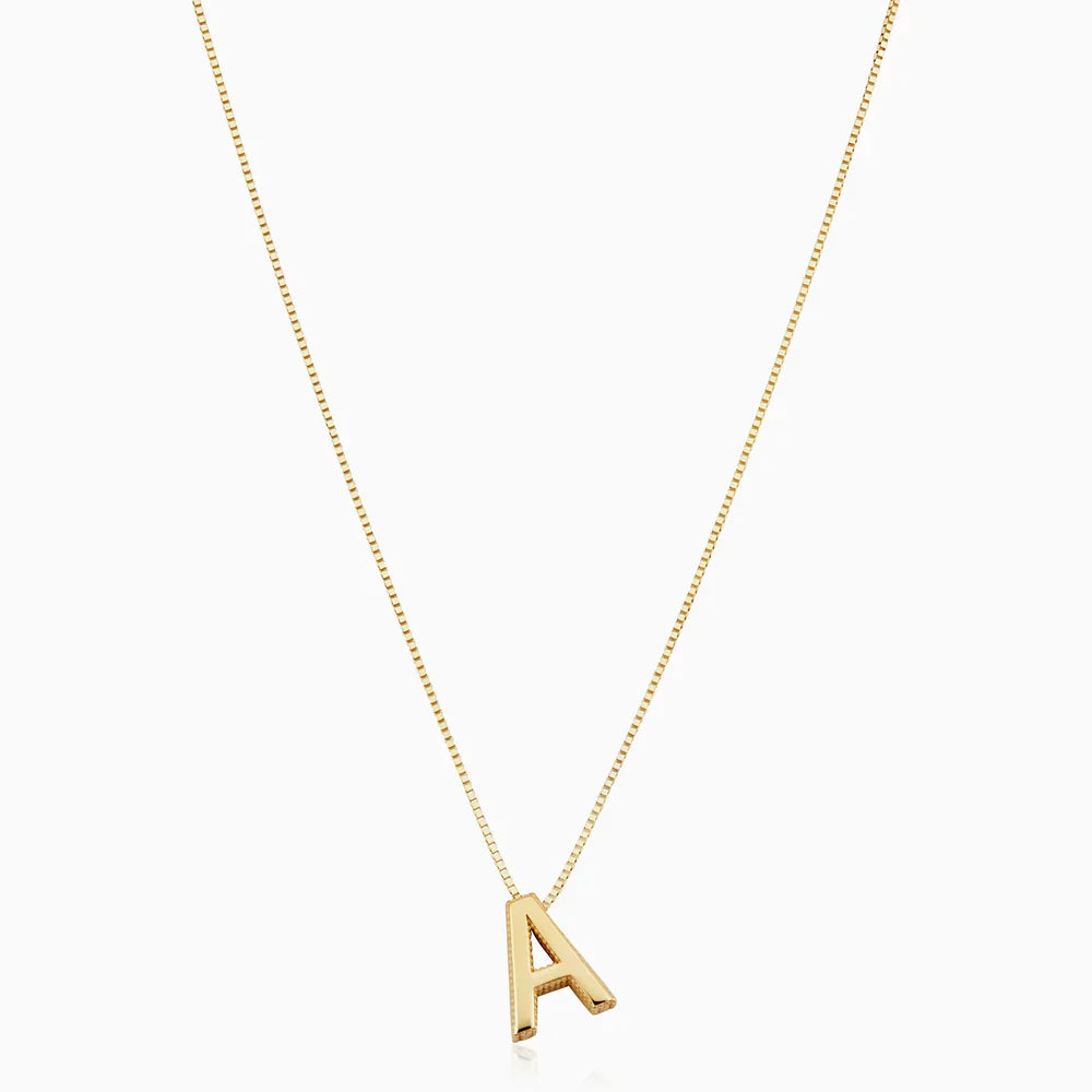Collana con Iniziale Love Letter | Oro