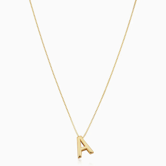Collana con Iniziale Love Letter | Oro