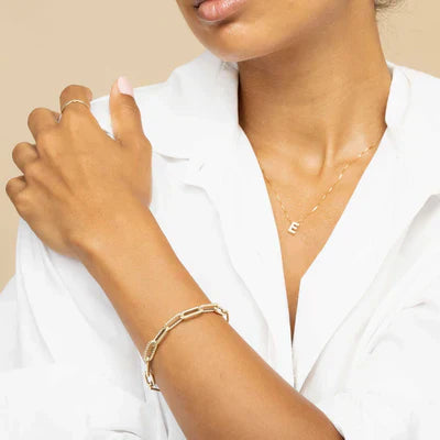 Collana con Iniziale Love Letter | Oro
