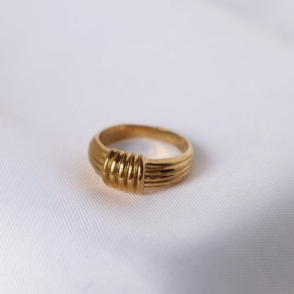 Anello Knot Placcato Oro
