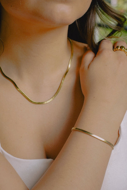 Bracciale Catena Piatta Bold