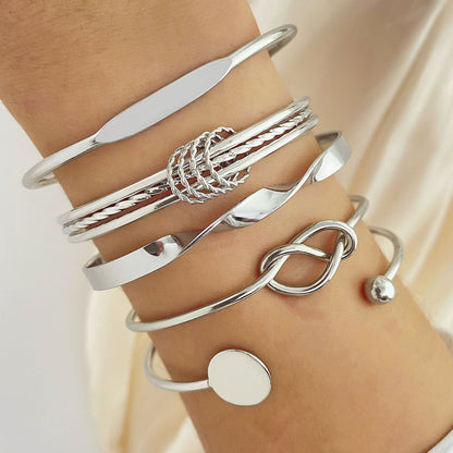 Set di Bracciali Elegance con Nodo