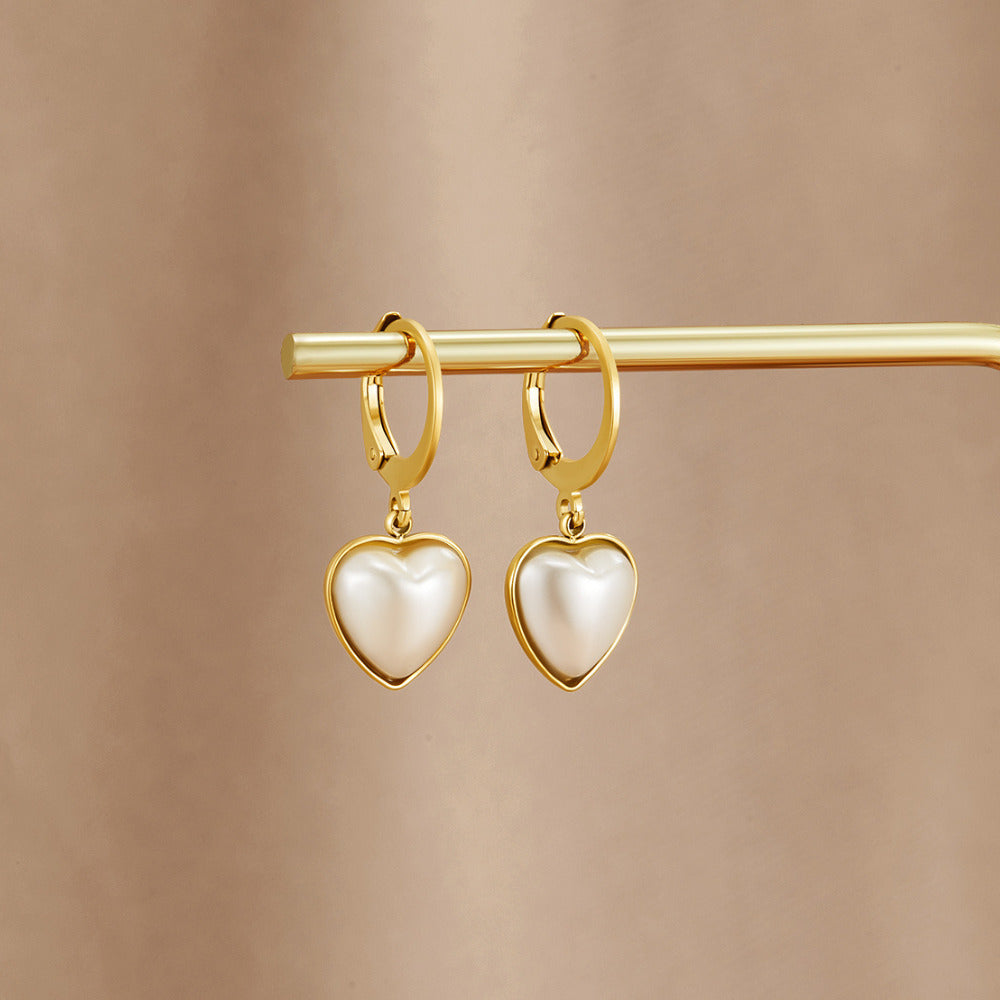 Creole cuore con perla
