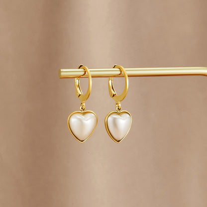 Creole cuore con perla