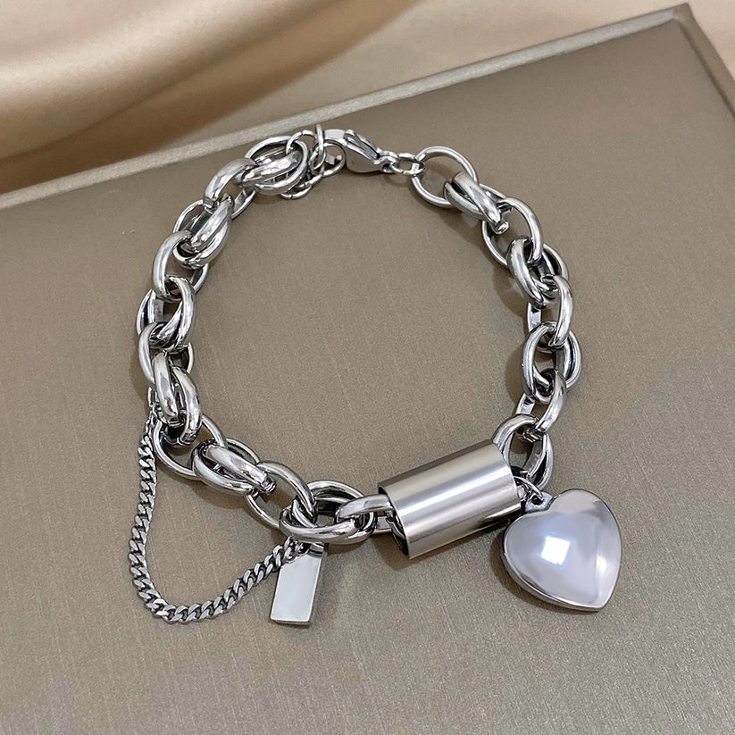 Bracciale Chunky Heartened