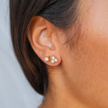 Orecchini TRIANGLE STUD