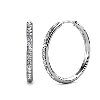 Orecchini Solar Pavé | Oro