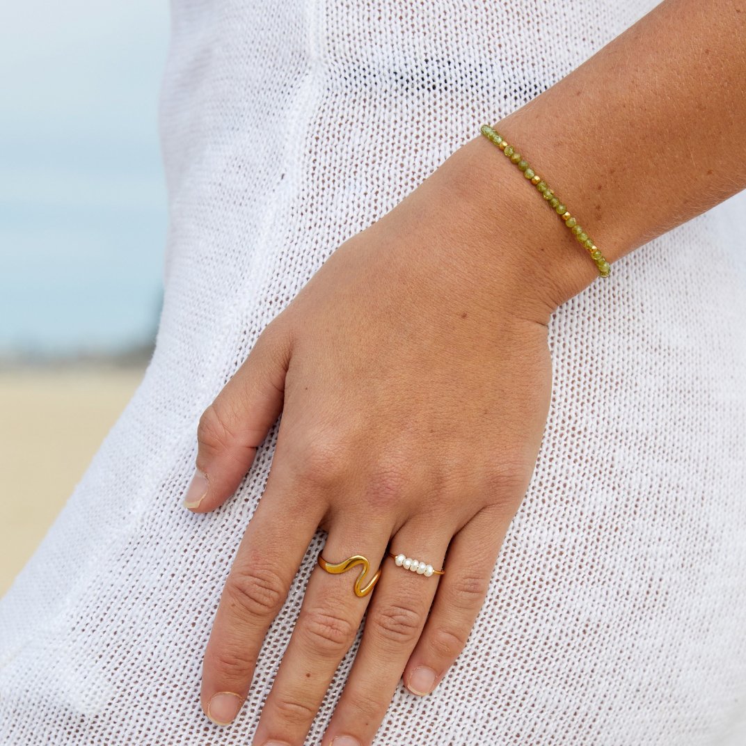Grace - Anello con Perle d’Acqua Dolce
