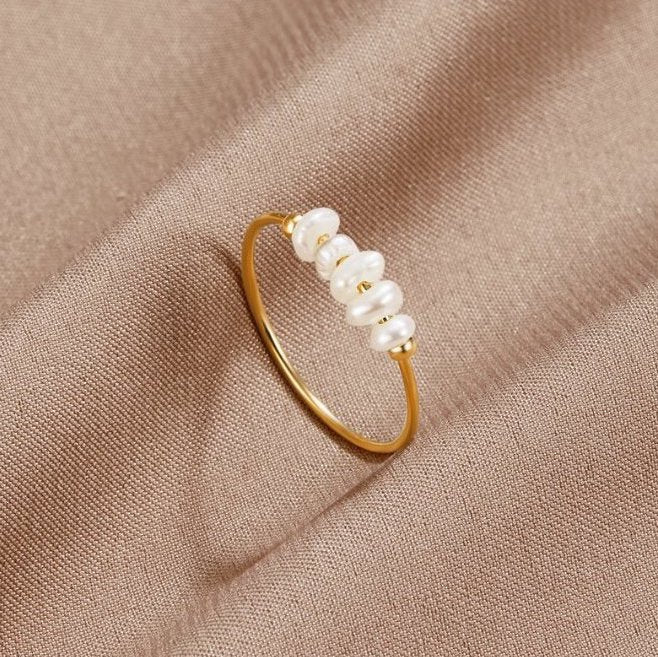 Grace - Anello con Perle d’Acqua Dolce