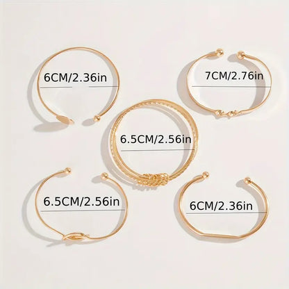 Set di Bracciali Elegance con Nodo