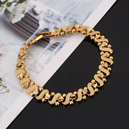 Bracciale Lily Ornate Wave | Oro