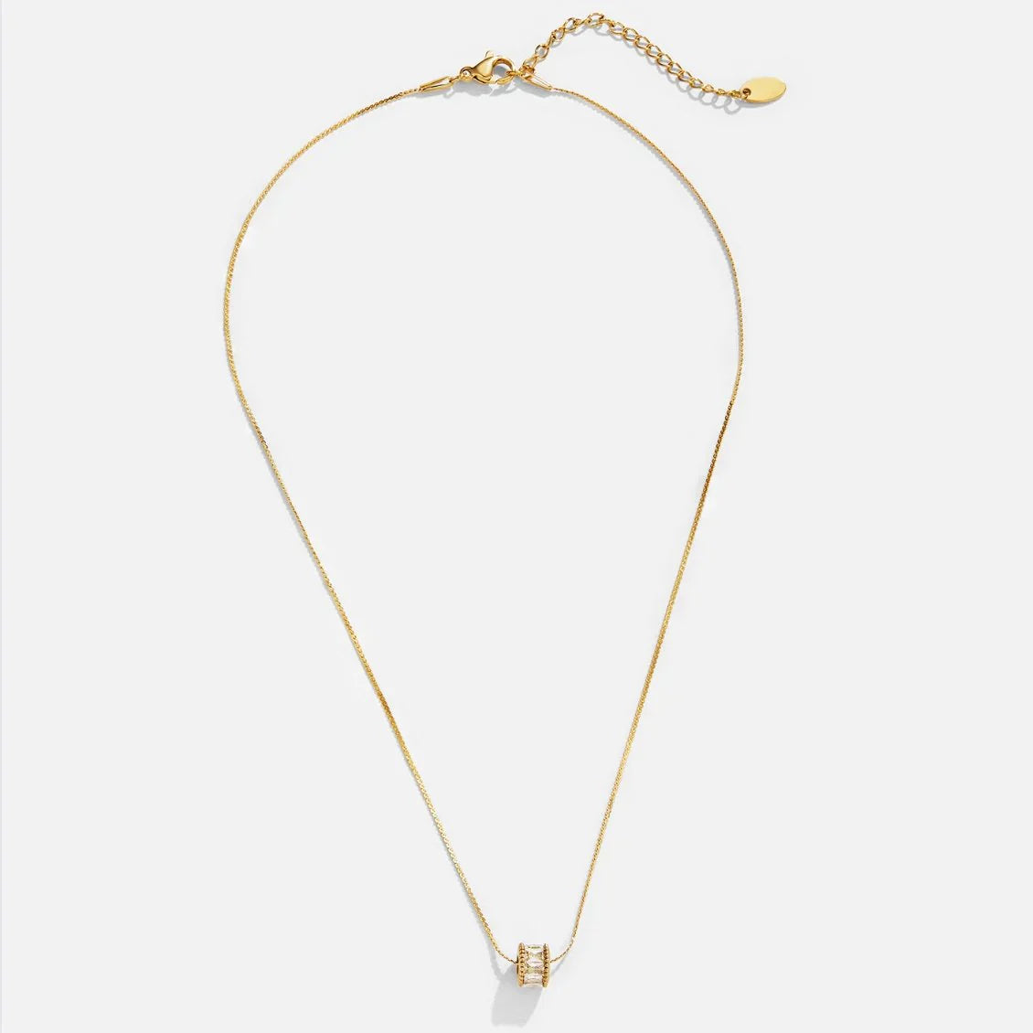 Collana Elyna con Ciondolo Barrel Lucido | Oro