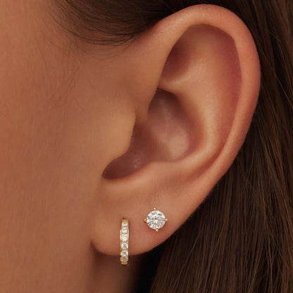 Set di Orecchini Dara Brillane Stone | Oro