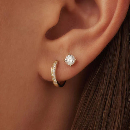 Set di Orecchini Dara Brillane Stone | Oro